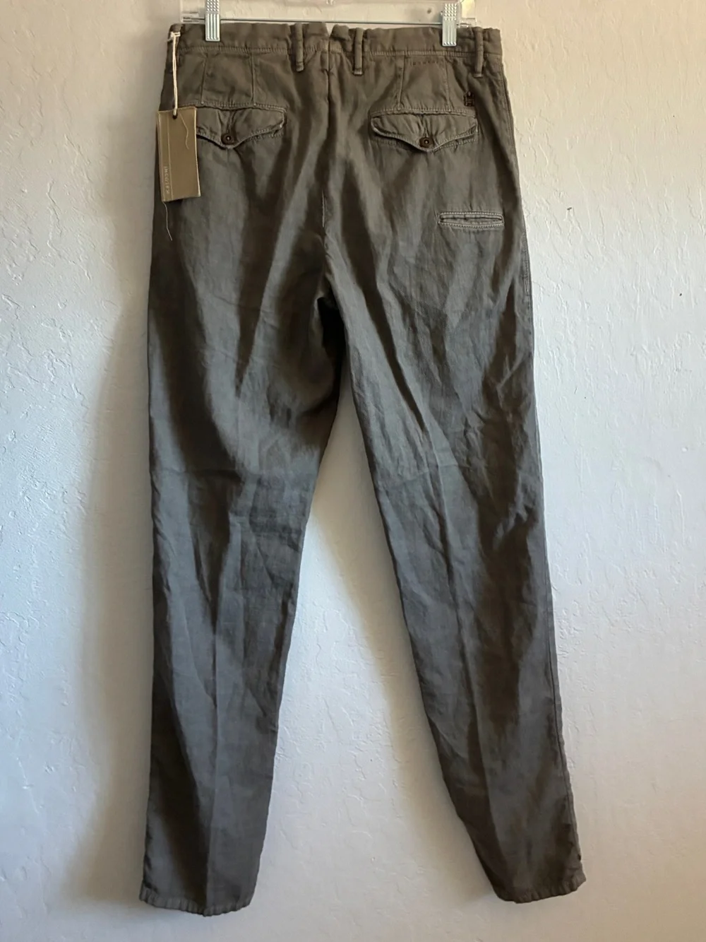 Incotex Slowear Men’s Carrot Fit “Slacks” Chino Pants